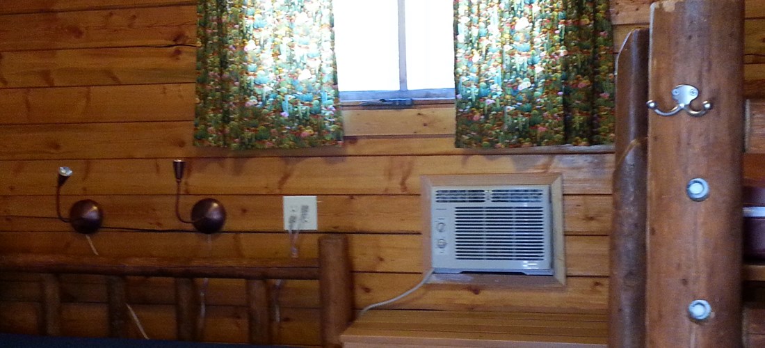 1 Rm Camping Cabin AC; No Pets