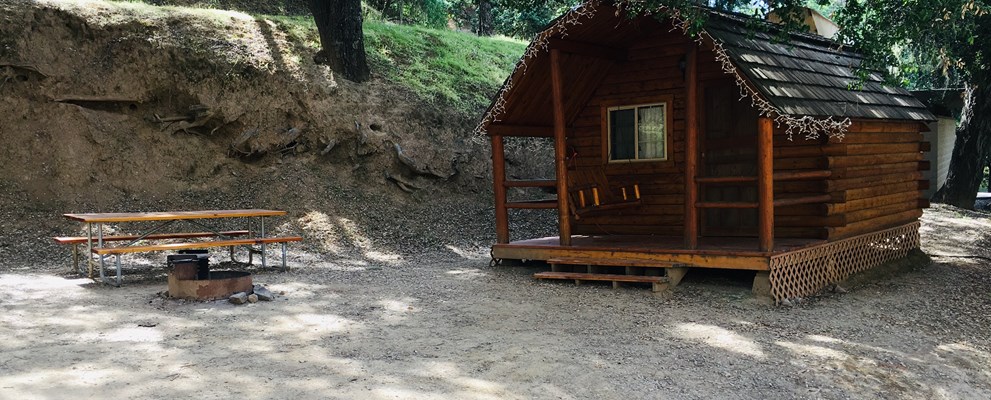 Cul-de-Sac Camping Cabin by Bathhouse #3