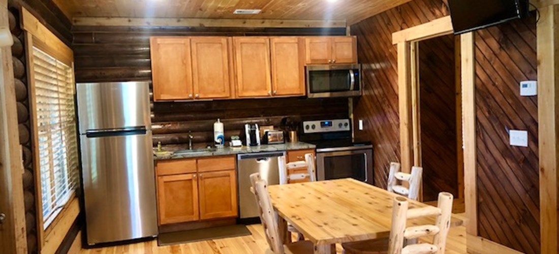 Teresa Cabin's Full Kitchen