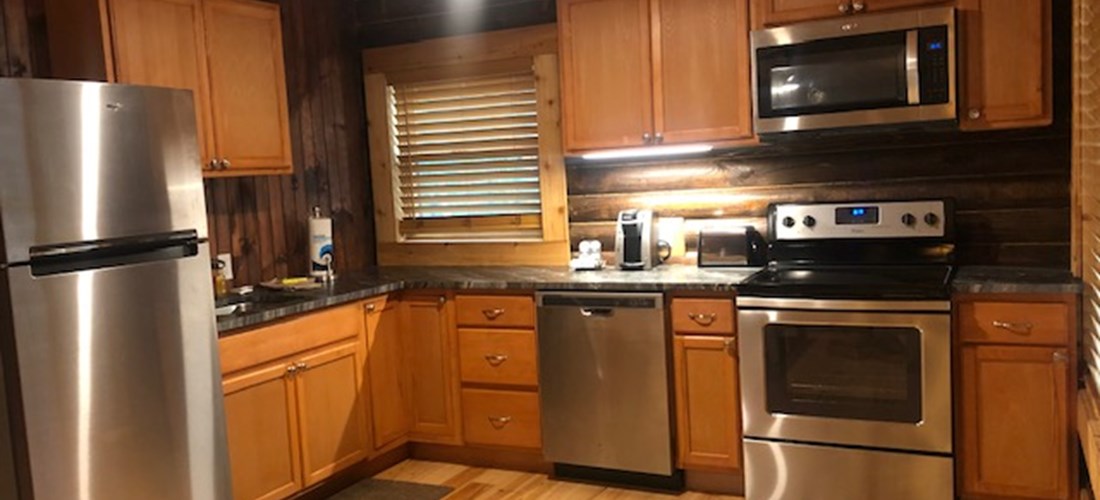 Azalea Cabin's Kitchen