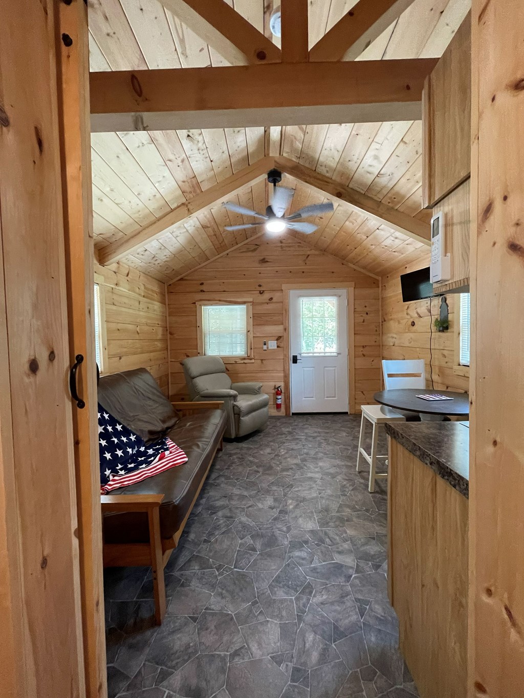 Discover Amish Deluxe Cabin 69 at Scottsburg KOA