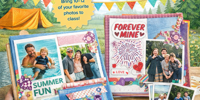 Creative Camp Nights: Create Your Own Memory Page (Aug 4th)