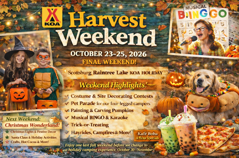 Harvest Weekend #3 – October 23–25, 2026 Photo