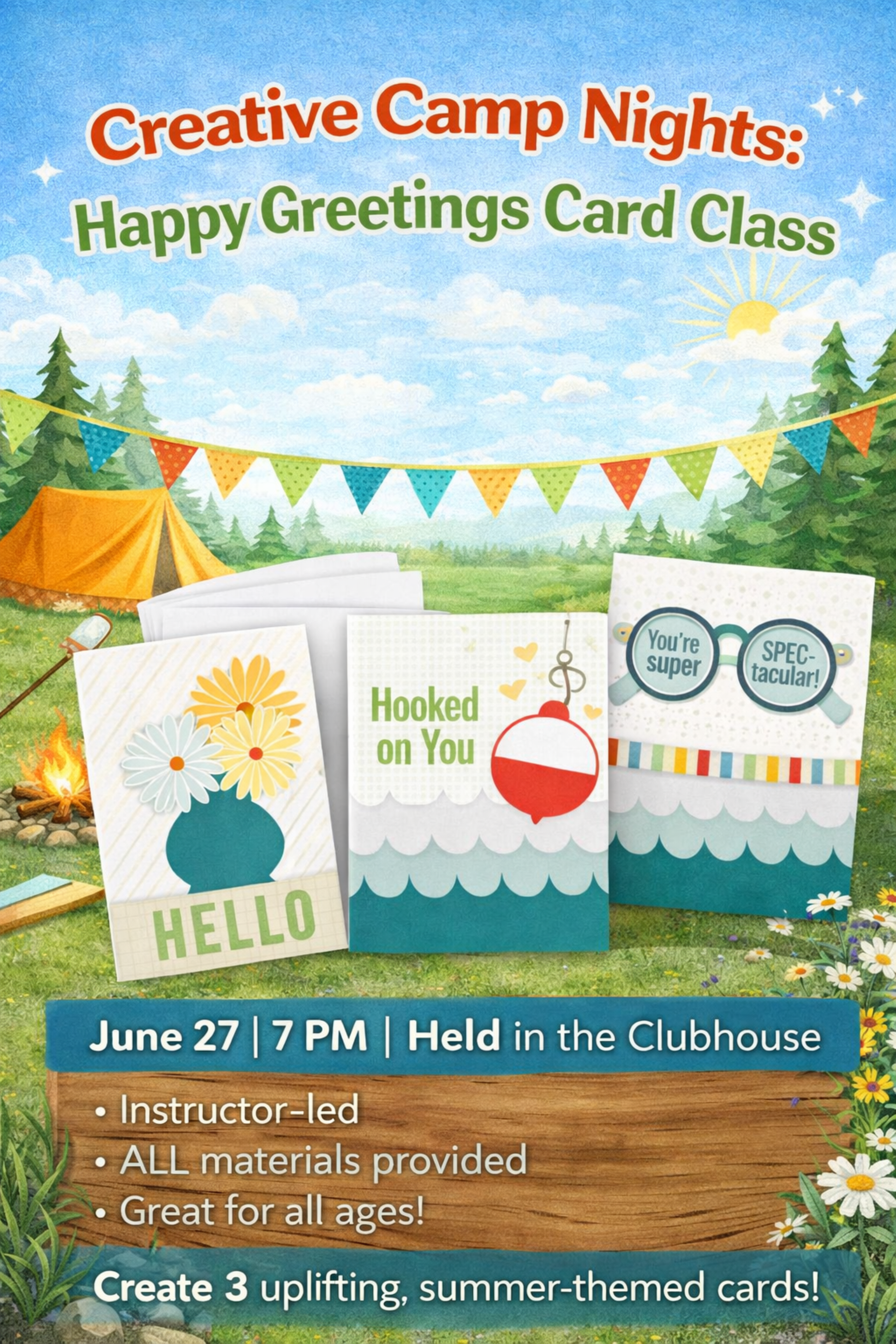 Create & Take: Card Making Workshop (June 27) Photo