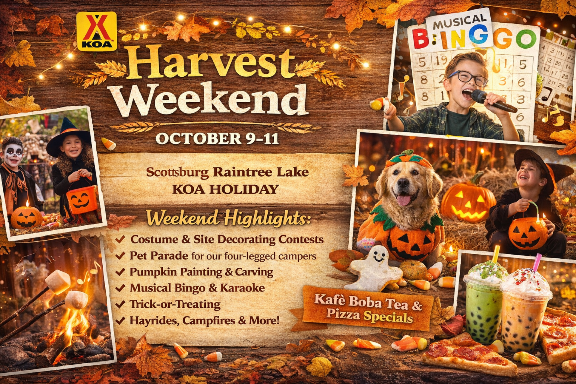 Harvest Weekend #1 – October 9–11 Photo