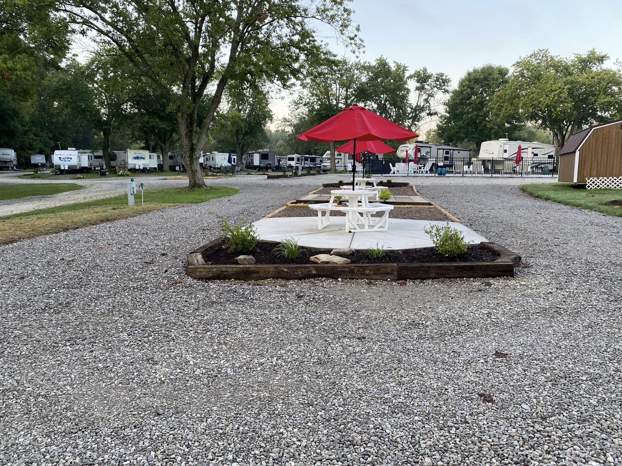 Scottsburg, Indiana RV Camping Sites Scottsburg / Raintree Lake KOA