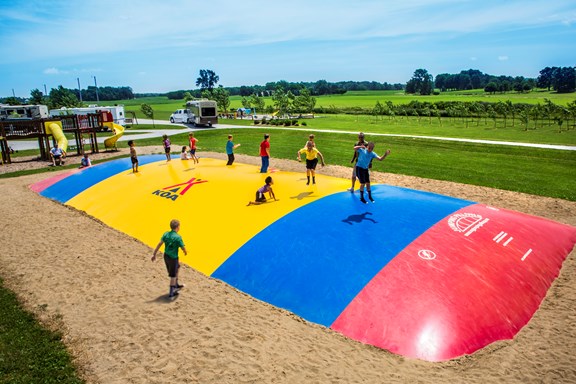 Jumping Pillow & Pad