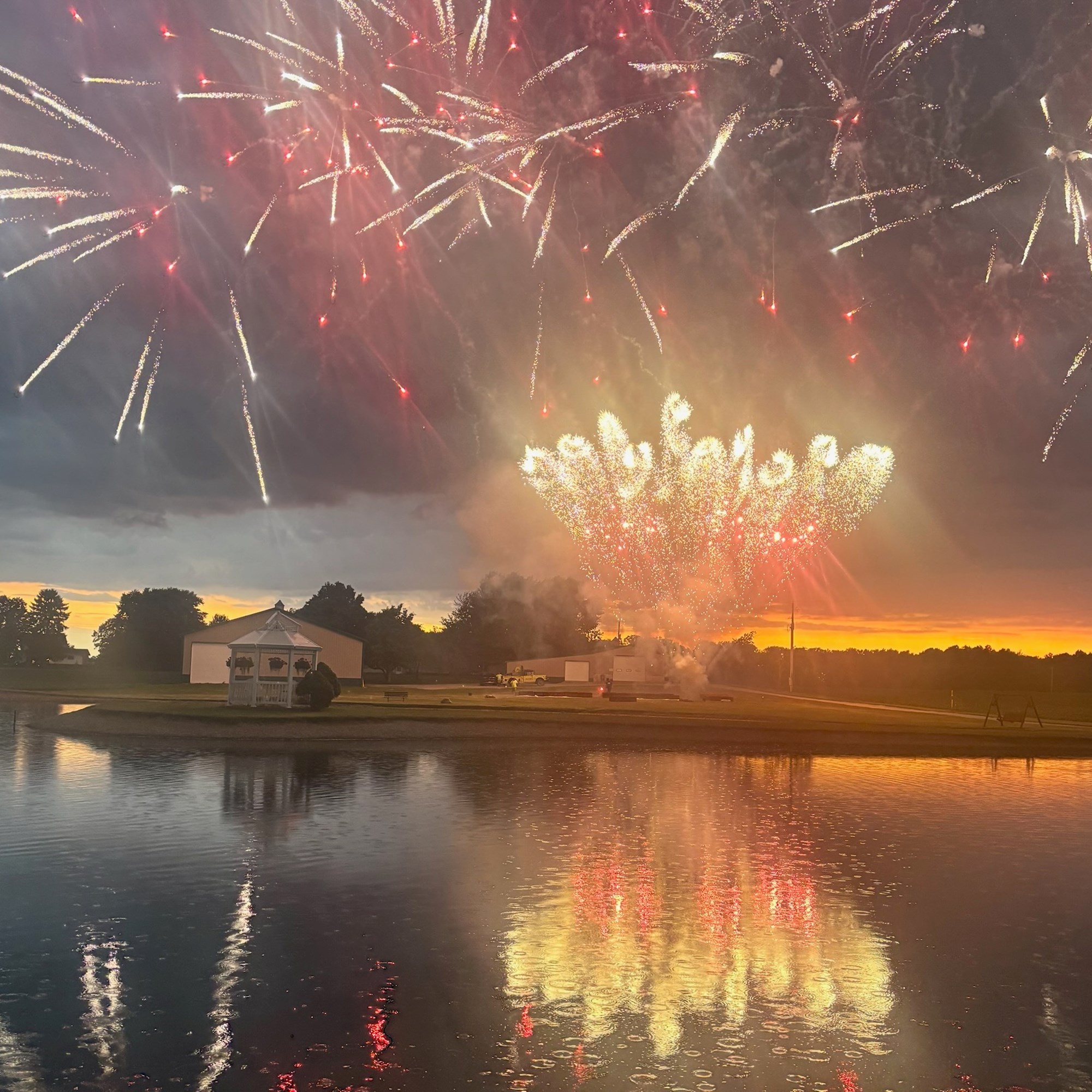 FIREWORKS AT THE KOA Photo