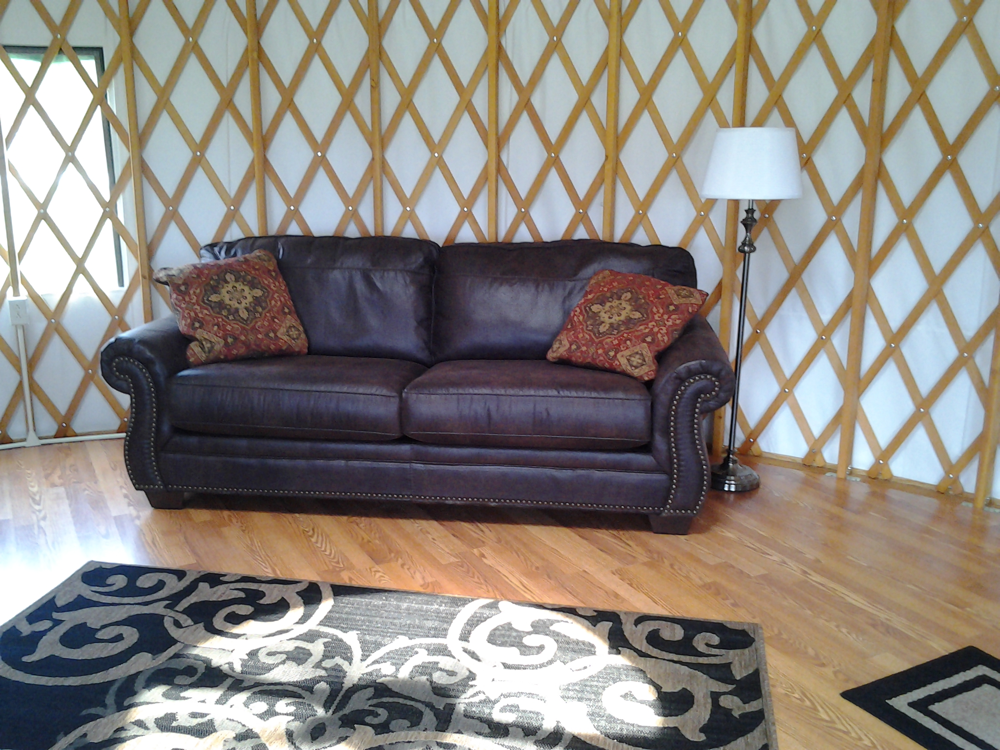Couch yurt
