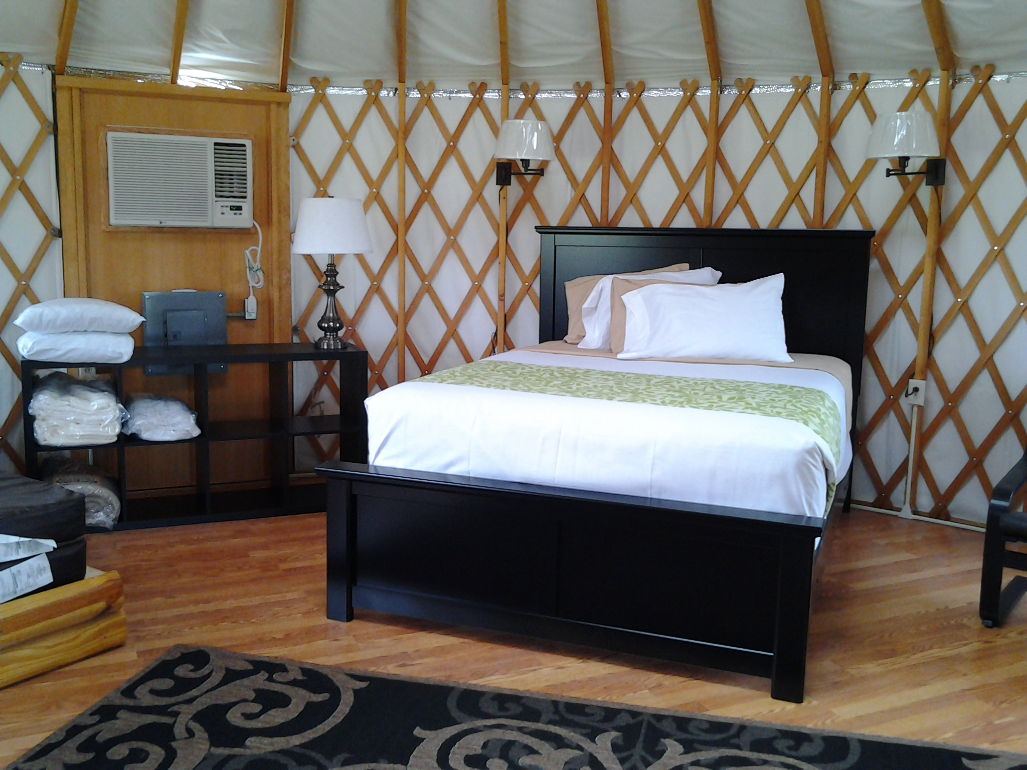 Bedroom yurt
