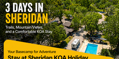 3 Days in Sheridan, Wyoming| Sheridan/Big Horn Mountains KOA