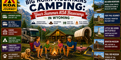 Your Summer KOA Basecamp in Wyoming