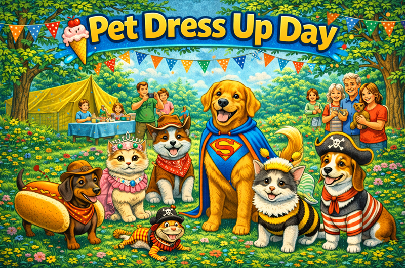 Pet Dress Up Day Photo