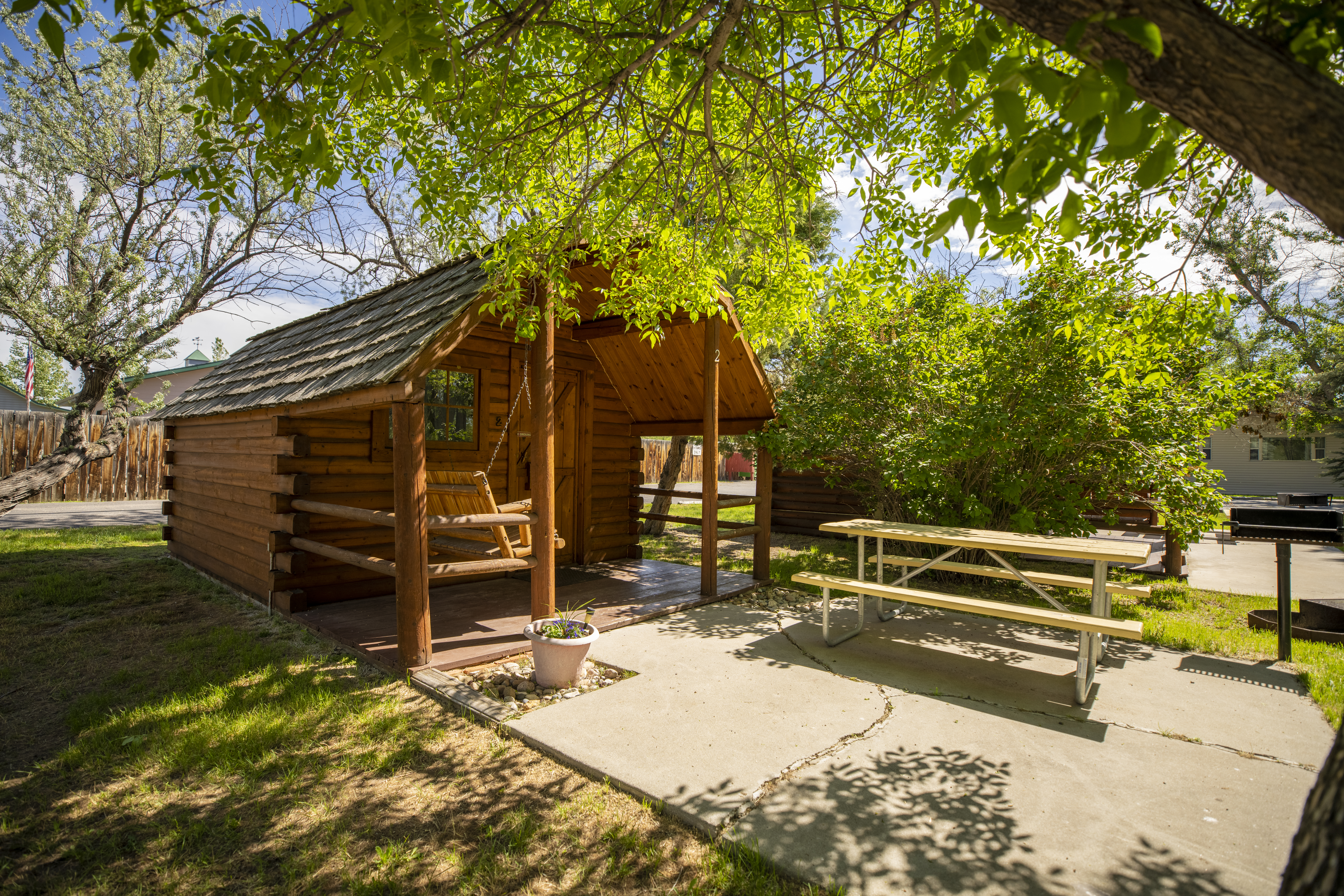 Campgrounds With Cabins Sheridan/Big Horn Mountains KOA