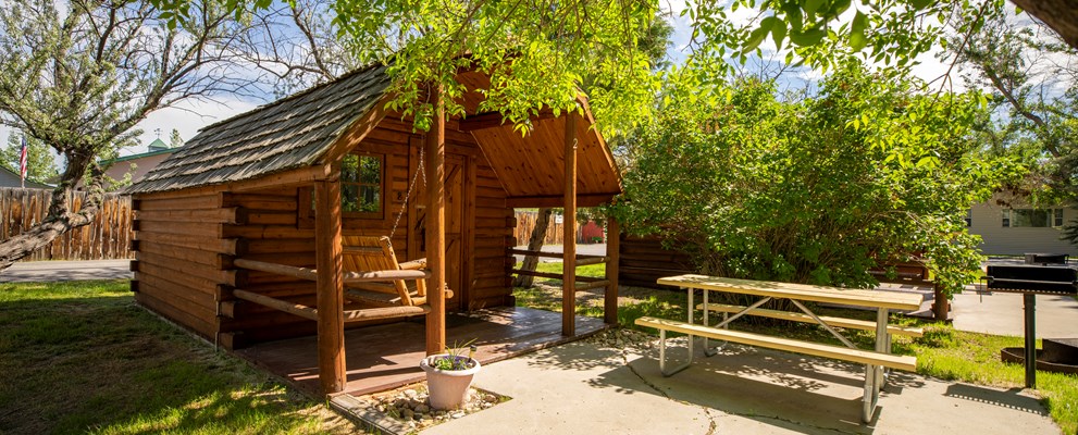 Sheridan/Big Horn Mountains KOA Camping Cabin