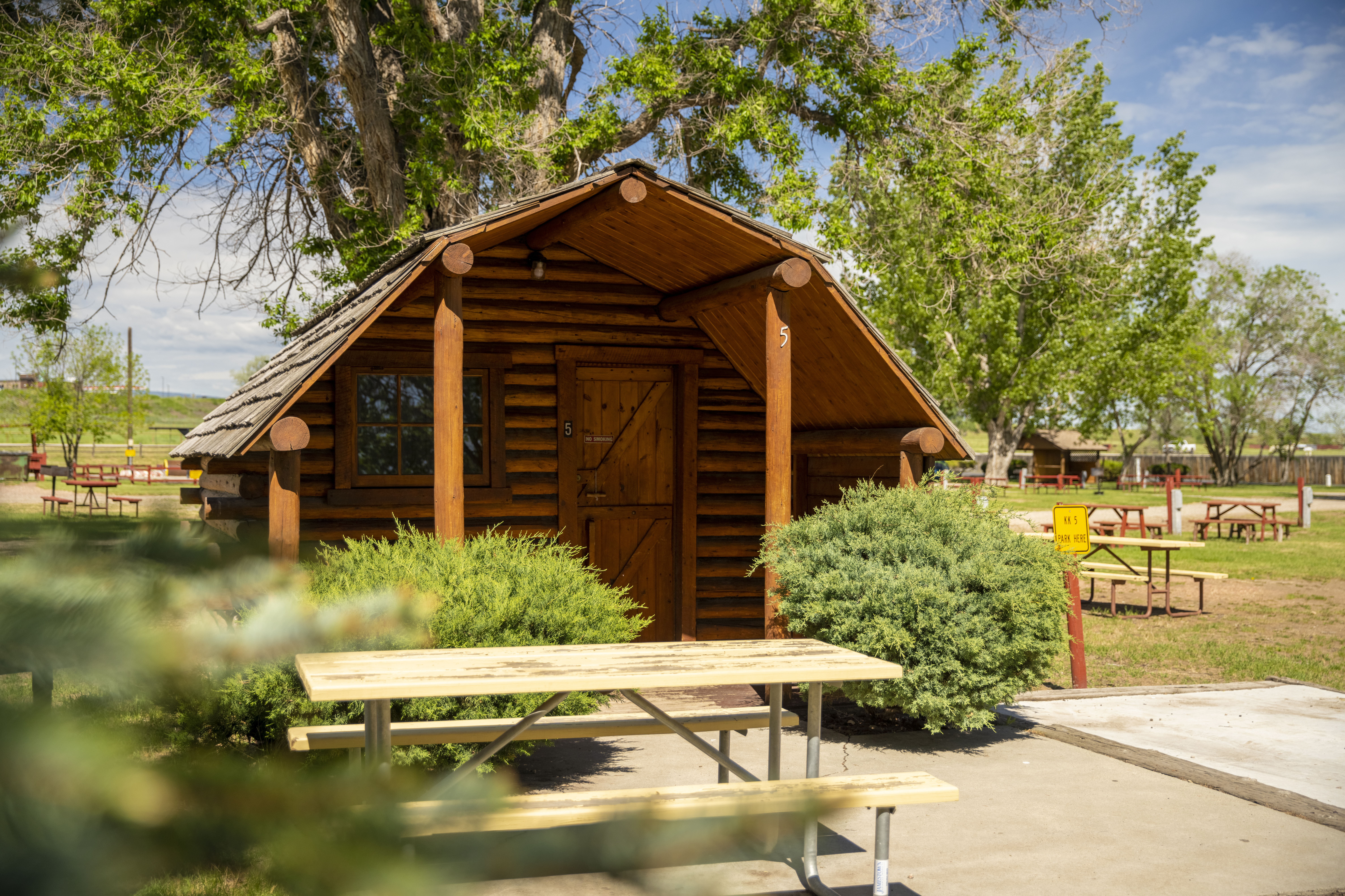 Campgrounds With Cabins Sheridan/Big Horn Mountains KOA