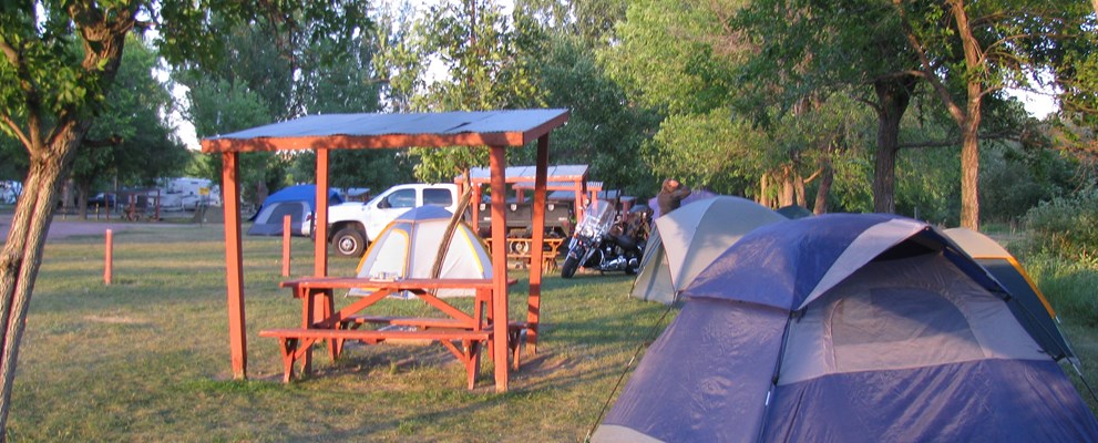 Tent sites