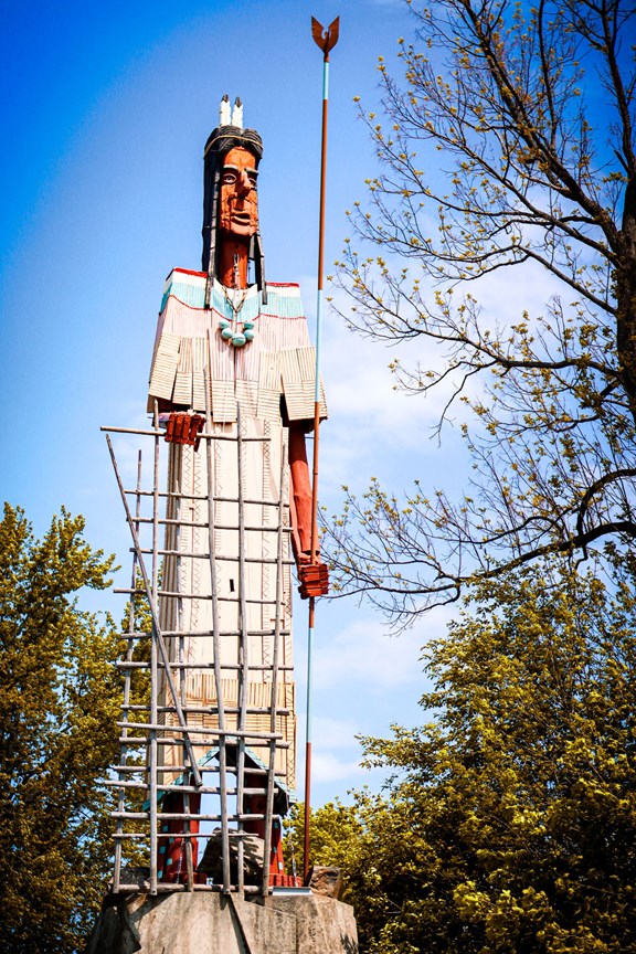 World's Tallest Wooden Indian, Skowhegan