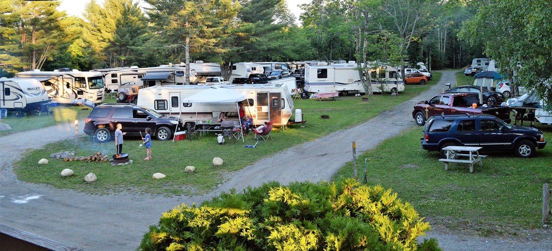 RV Sites in H, I and J rows