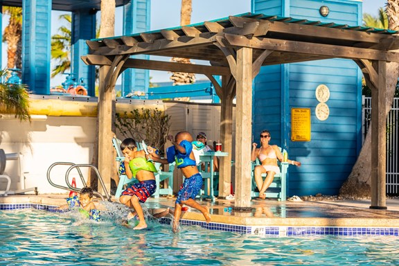 Have Some Splashy Fun in Our 25-Meter Swimming Pool