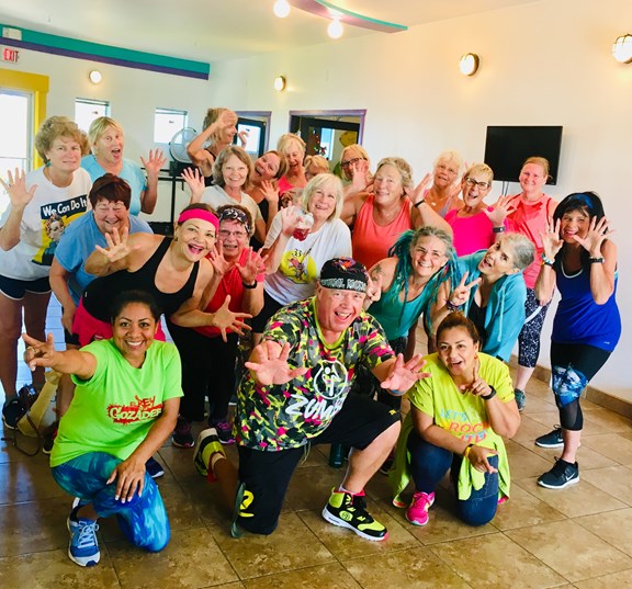 Zumba and Aqua Zumba classes (seasonal)