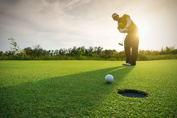 Golf at the South Padre Island Golf Club in Laguna Vista