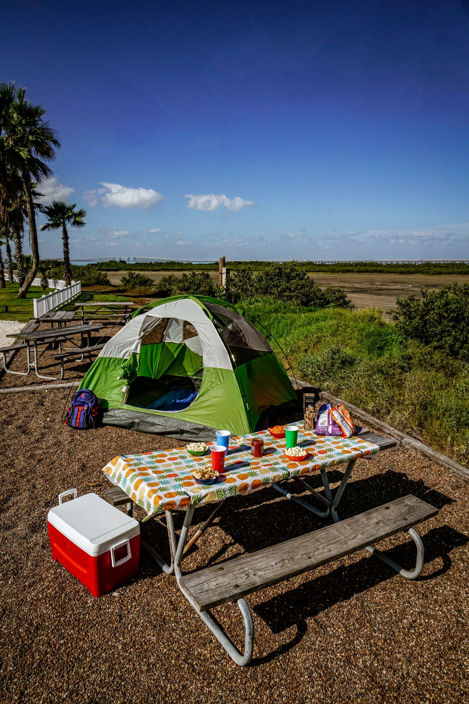 South Padre Island, Texas Tent Camping Sites South Padre Island KOA