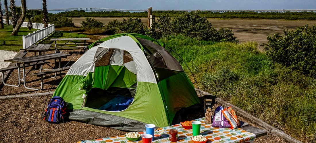 Tent camping available