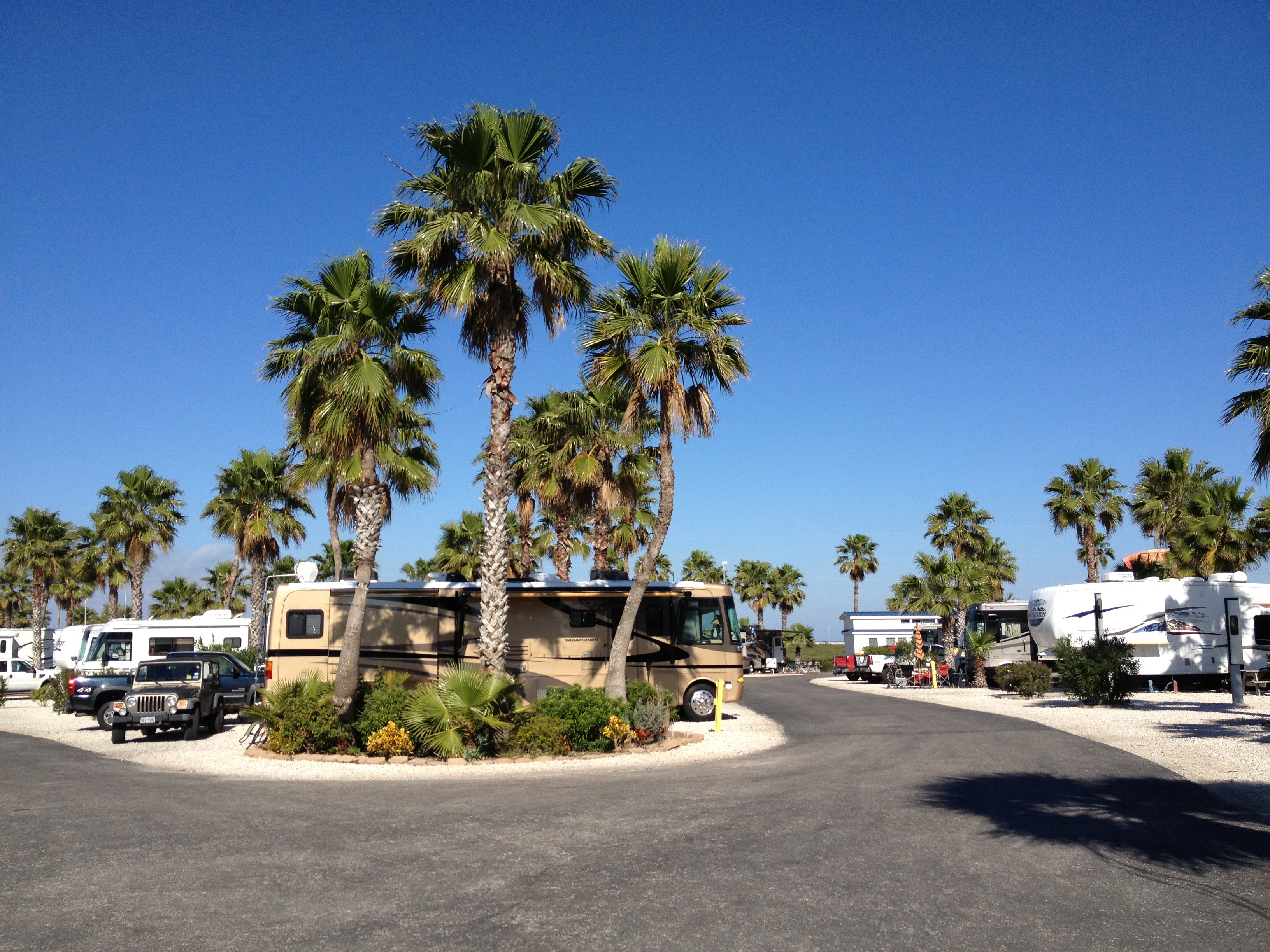 South Padre Island, Texas RV Camping Sites South Padre Island KOA Holiday