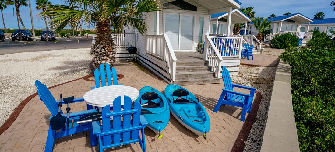 You will love the bayside patio