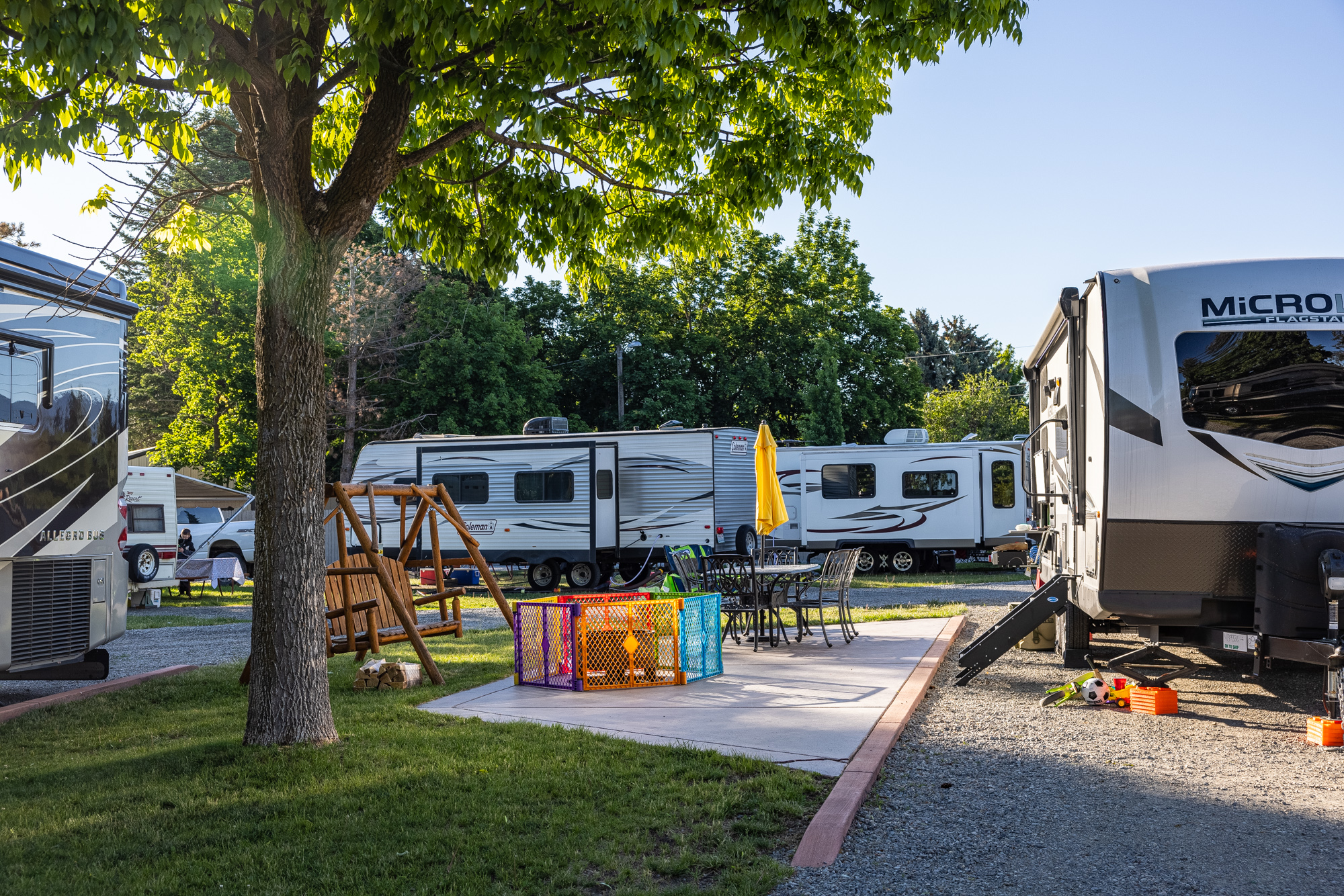 Spokane Valley, Washington RV Camping Sites Spokane KOA Journey