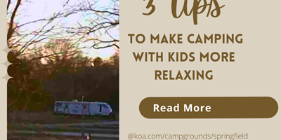 3 Tips for Camping with Kids
