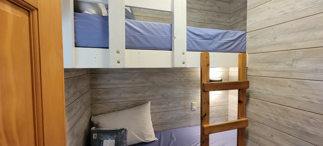 Lodge bunk room