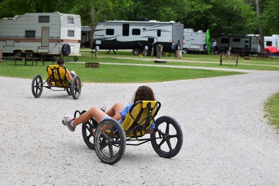 Banana Bikes Available (Sign Waiver in Front Office)