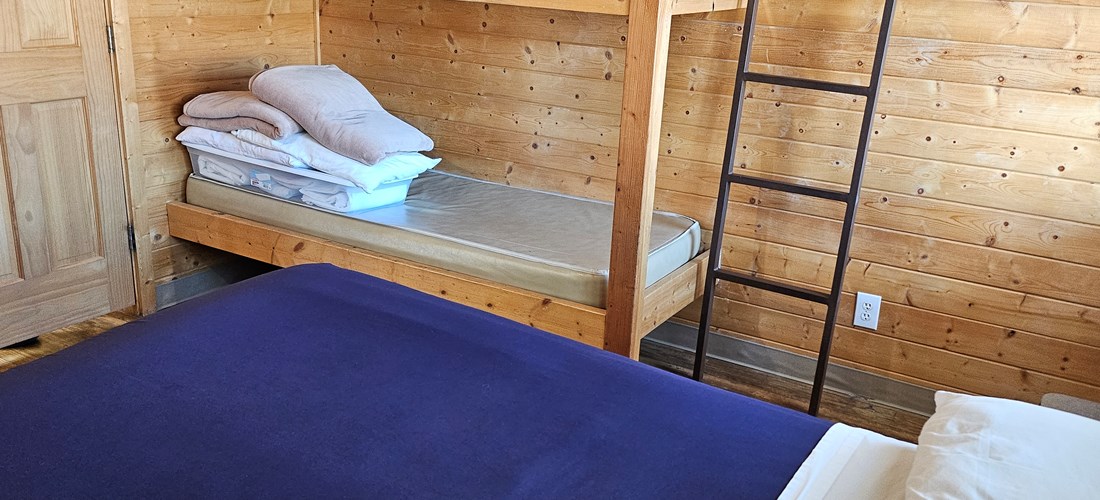 Space for the Kids and You to Get a Great Night's Rest in a Deluxe Studio Cabin