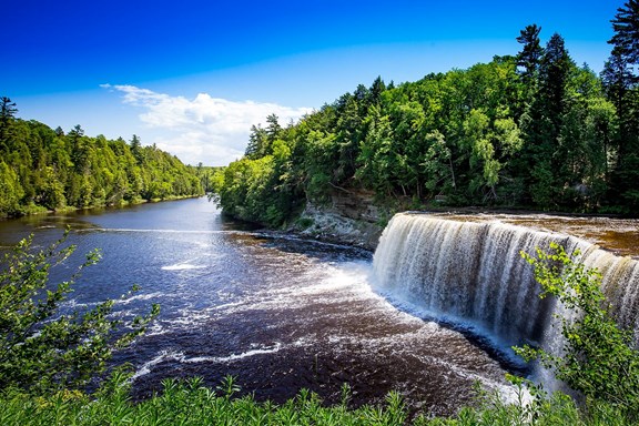 Tahquamenon Falls - one hour away