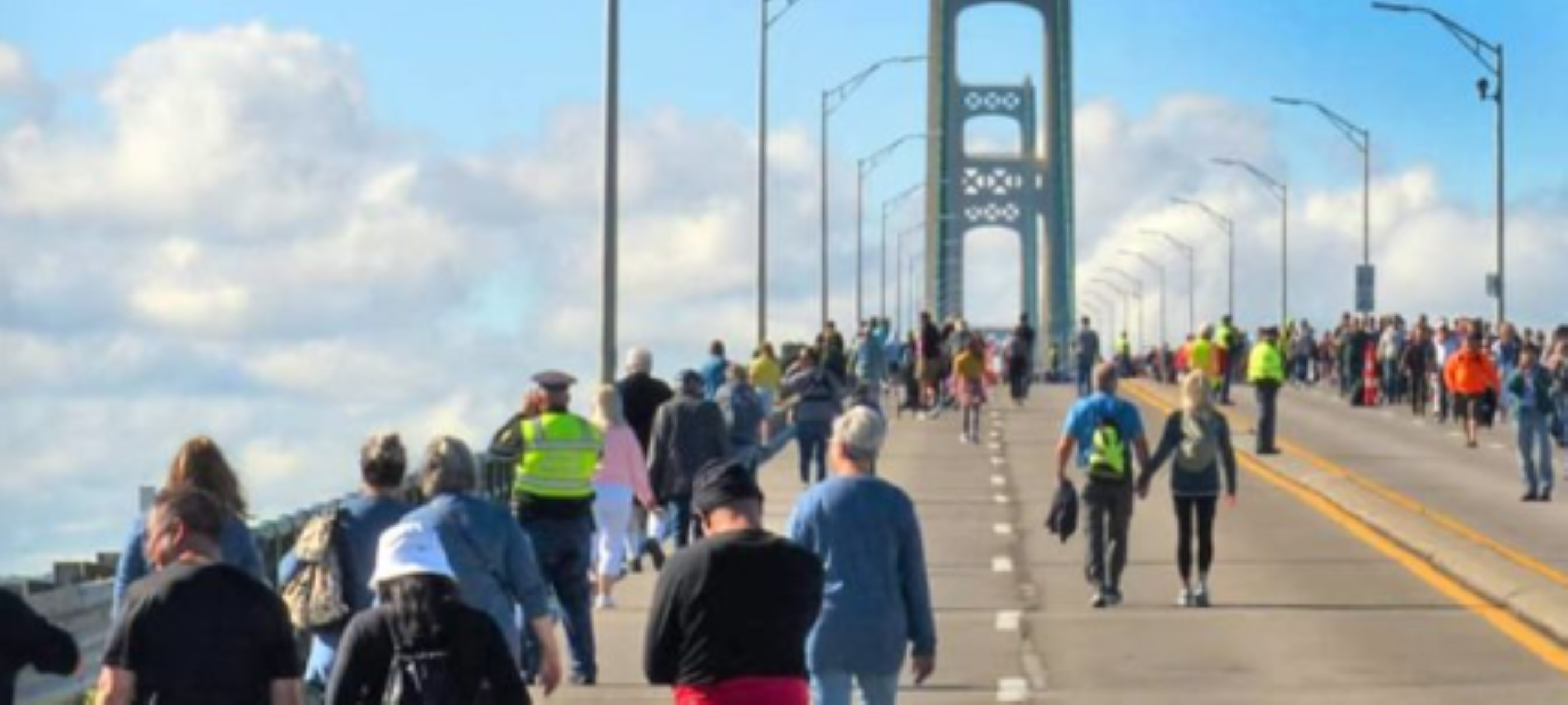 Annual Labor Day Mackinac Bridge Walk Photo
