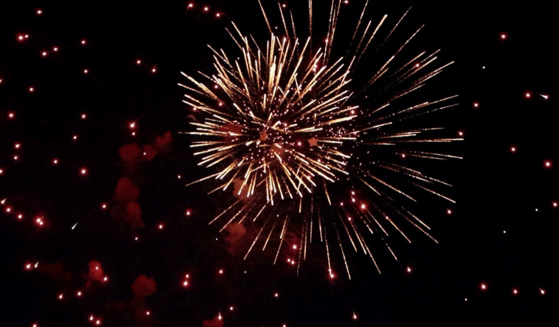 Fireworks over the Bay Photo