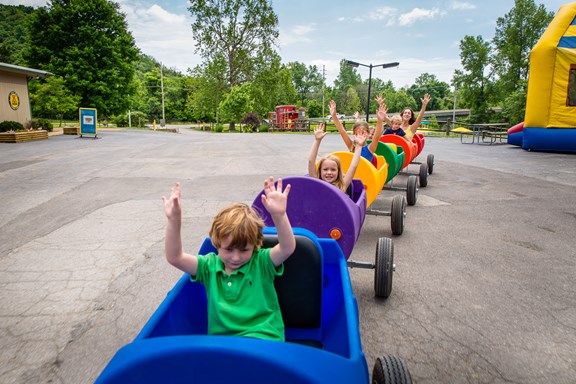 Barrel Train Rides