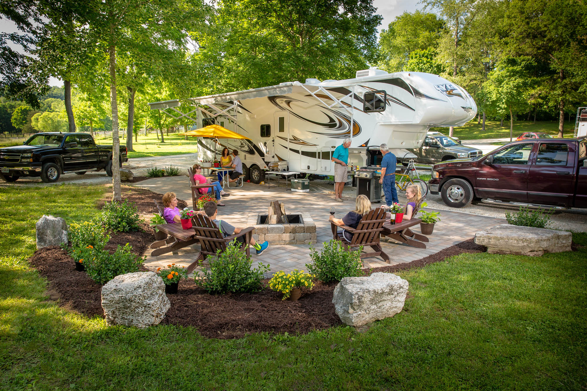 RV Campground near St. Louis, MO St. Louis West KOA