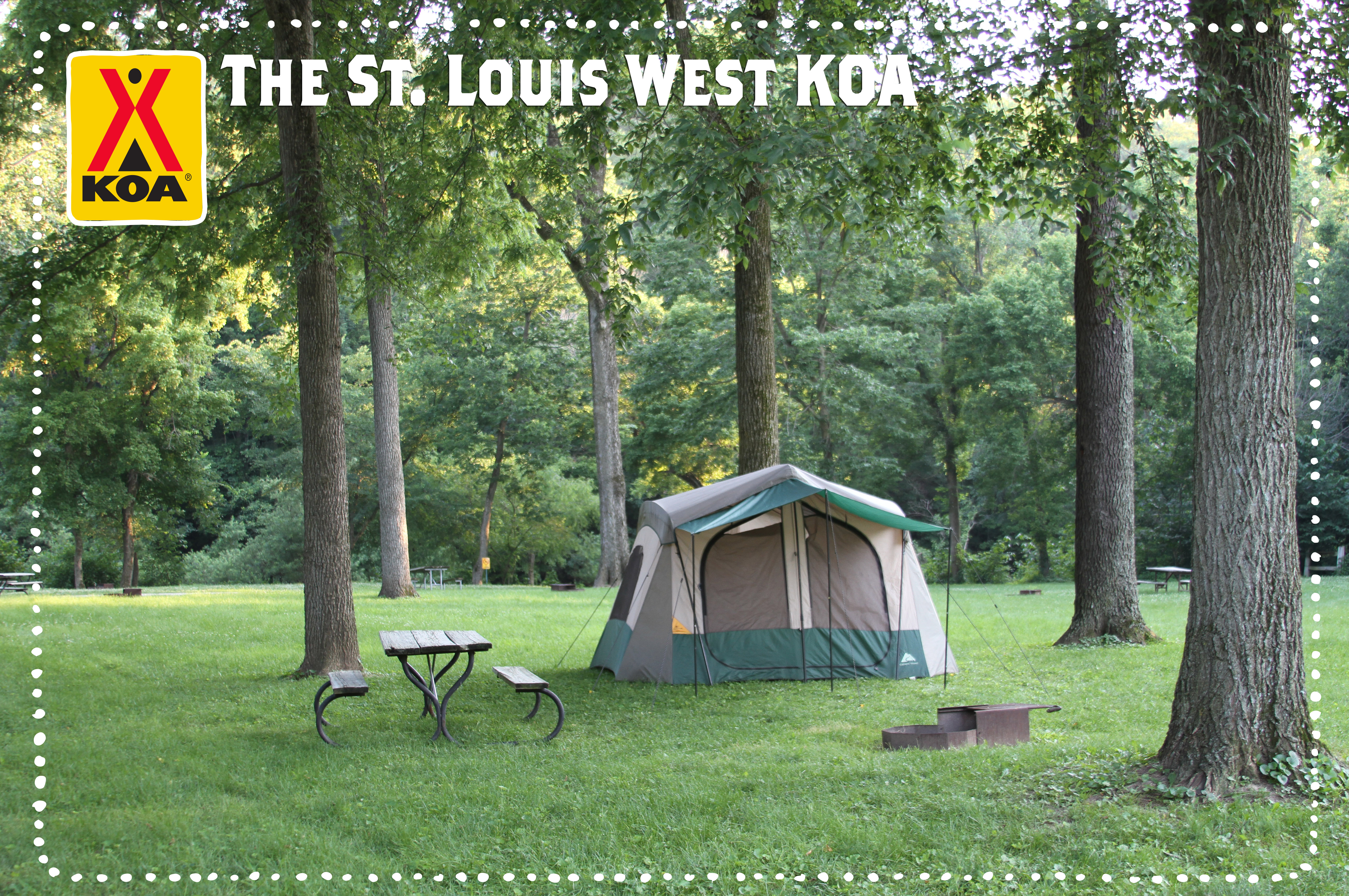 Campground with Tent Sites near St. Louis St. Louis West