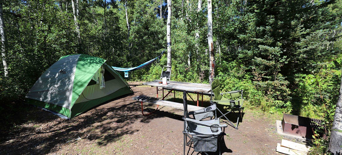 standard tent site