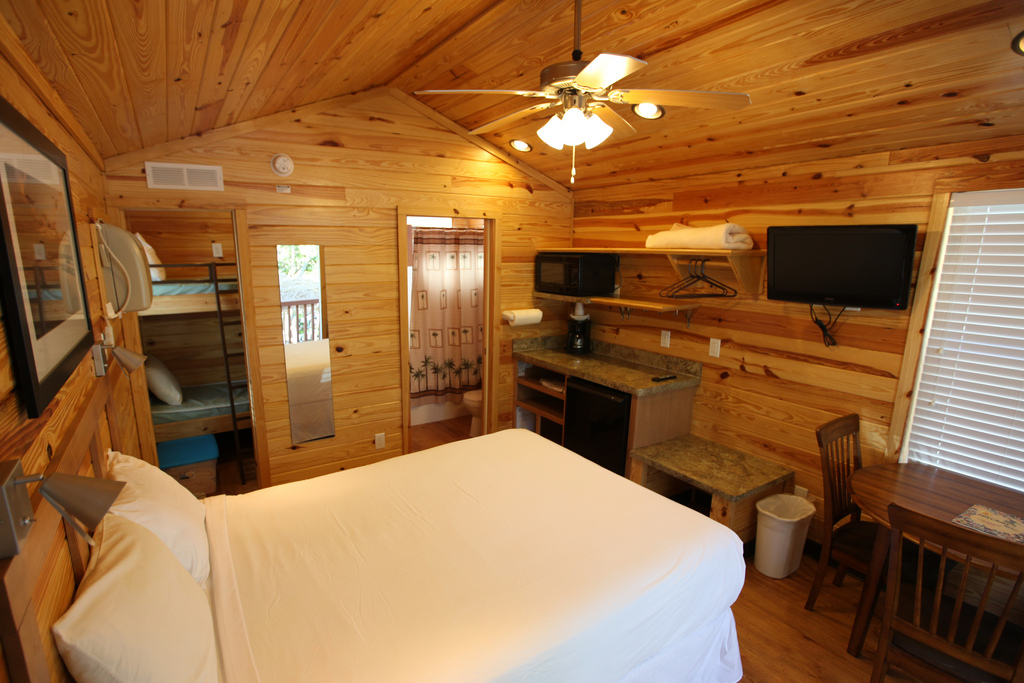 The kids will love the bunks.
