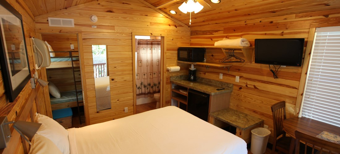 The kids will love the bunks.