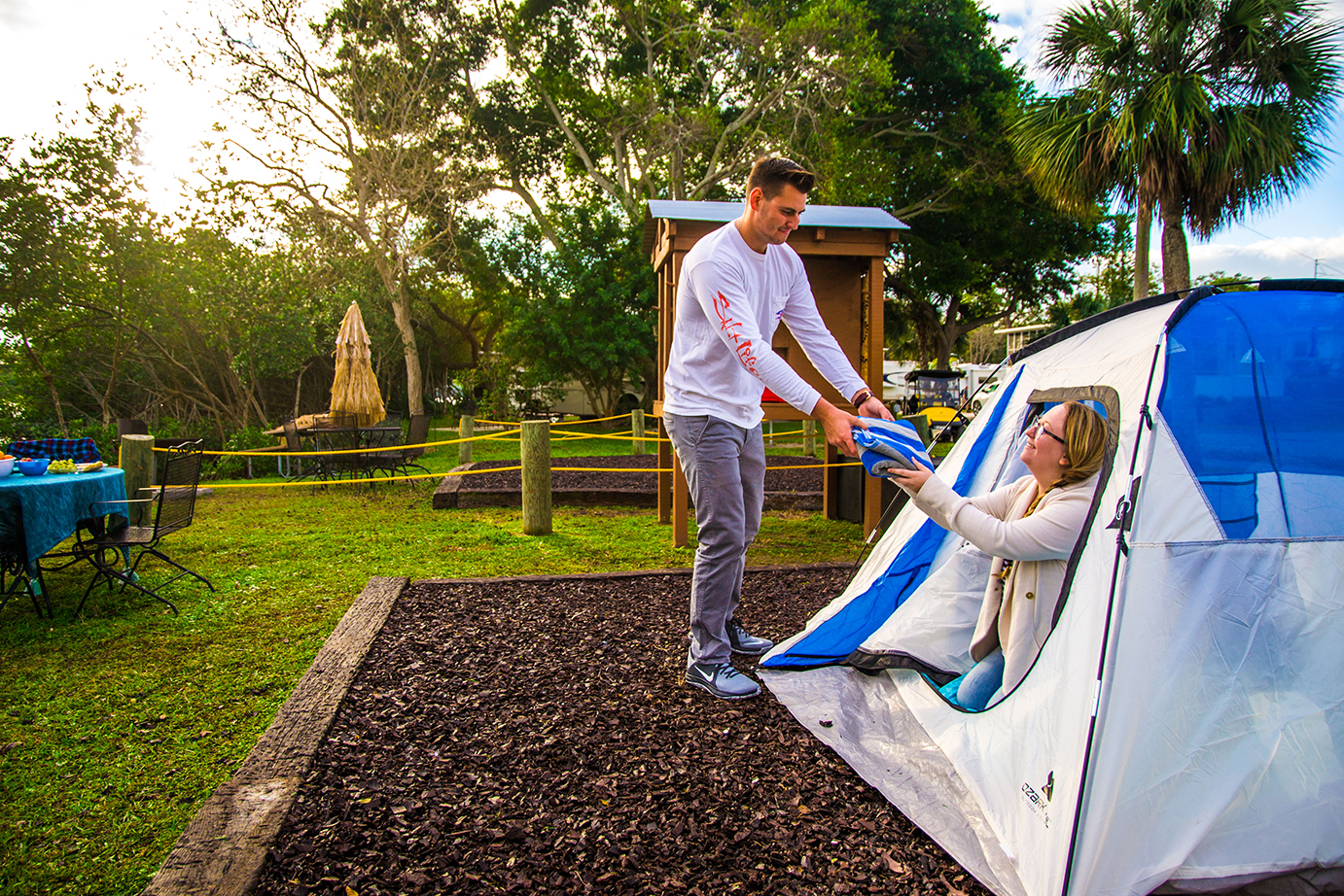 St. Petersburg, Florida Tent Camping Sites St. Petersburg / Madeira