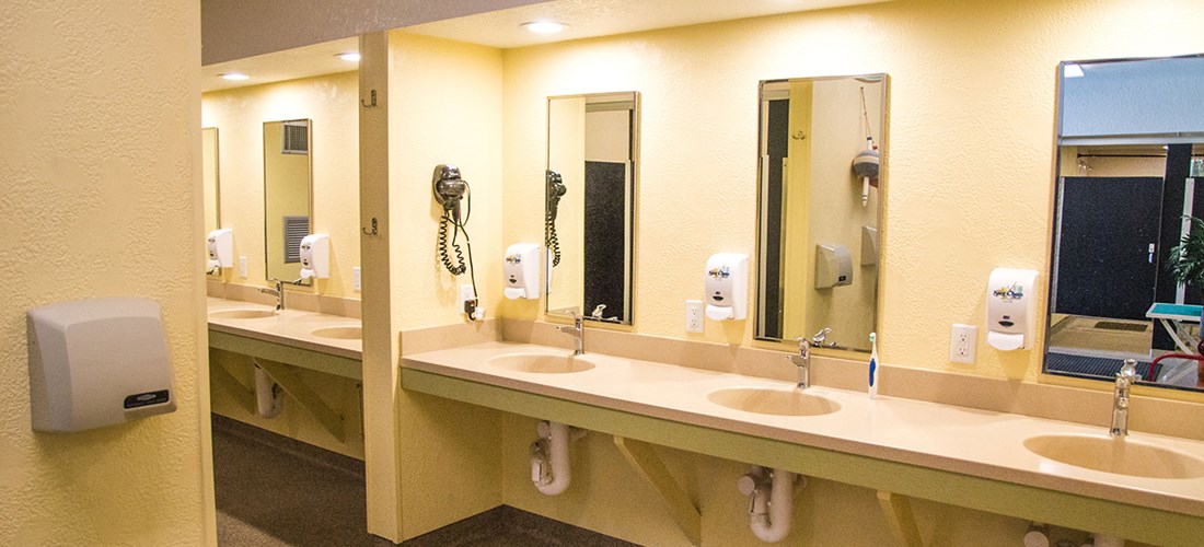 Womens bathroom