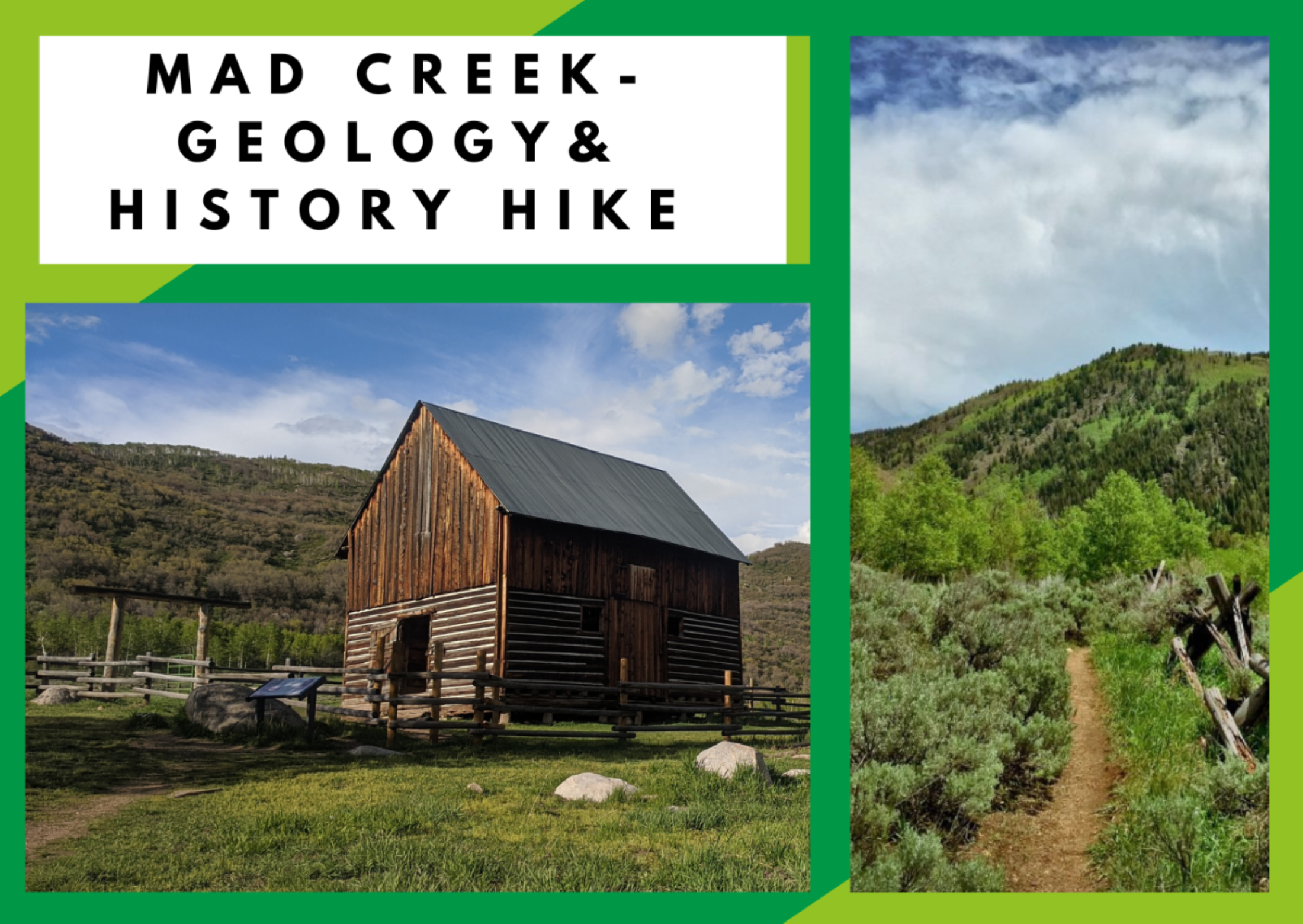 Mad Creek Geological and Historical Hike Photo