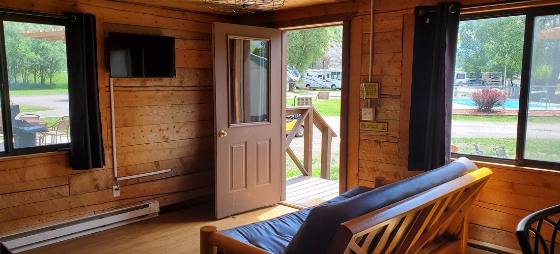 inside cabin