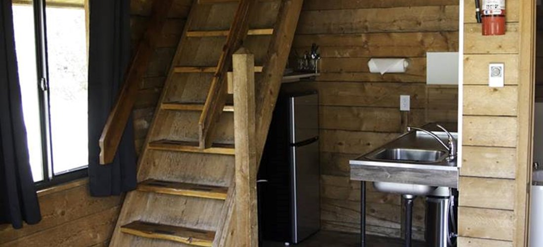 inside cabin
