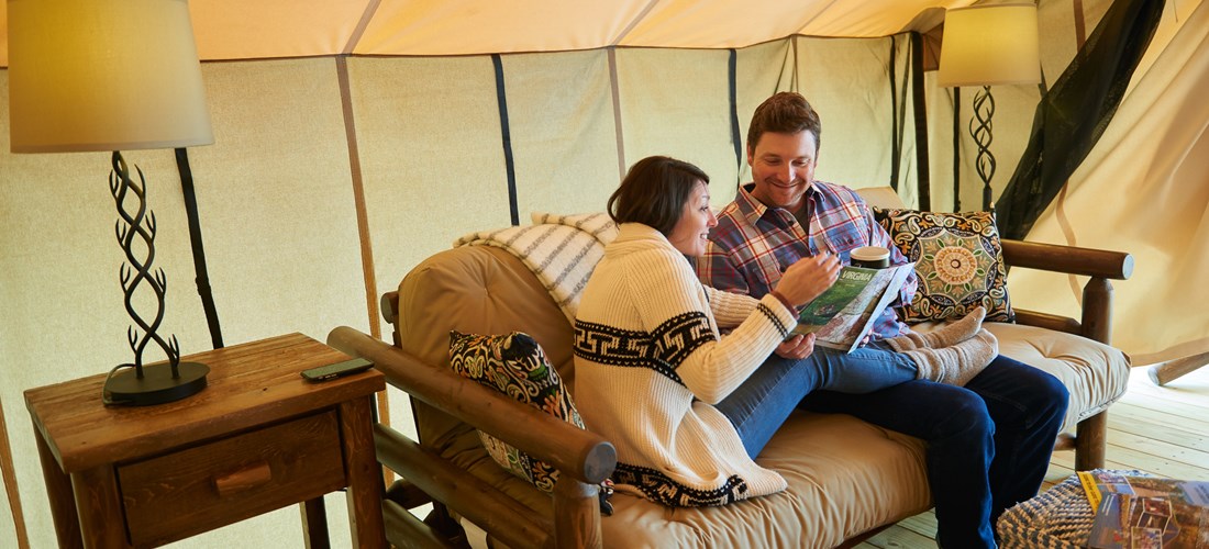 Safari Tent Couch